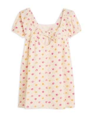 Girls' Printed Embroidered Dress - Little Kid, Big Kid