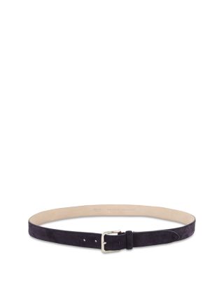 Men's Suede Stitched Belt