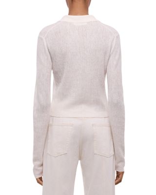 Linen Blend Knit Shirt