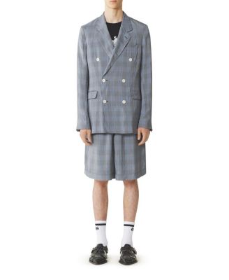 Double-Breasted Jacket In Viscose