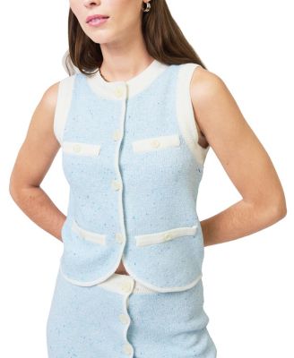 Women's Celeste Tweed Yarn Vest