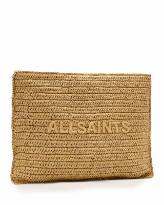 Bettina Raffia Clutch 