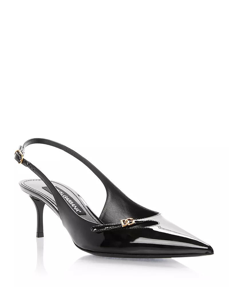 Dolce & Gabbana Women's Pointed Slingback Pumps