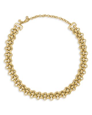 Chain Reaction Choker Necklace, 14-17" 