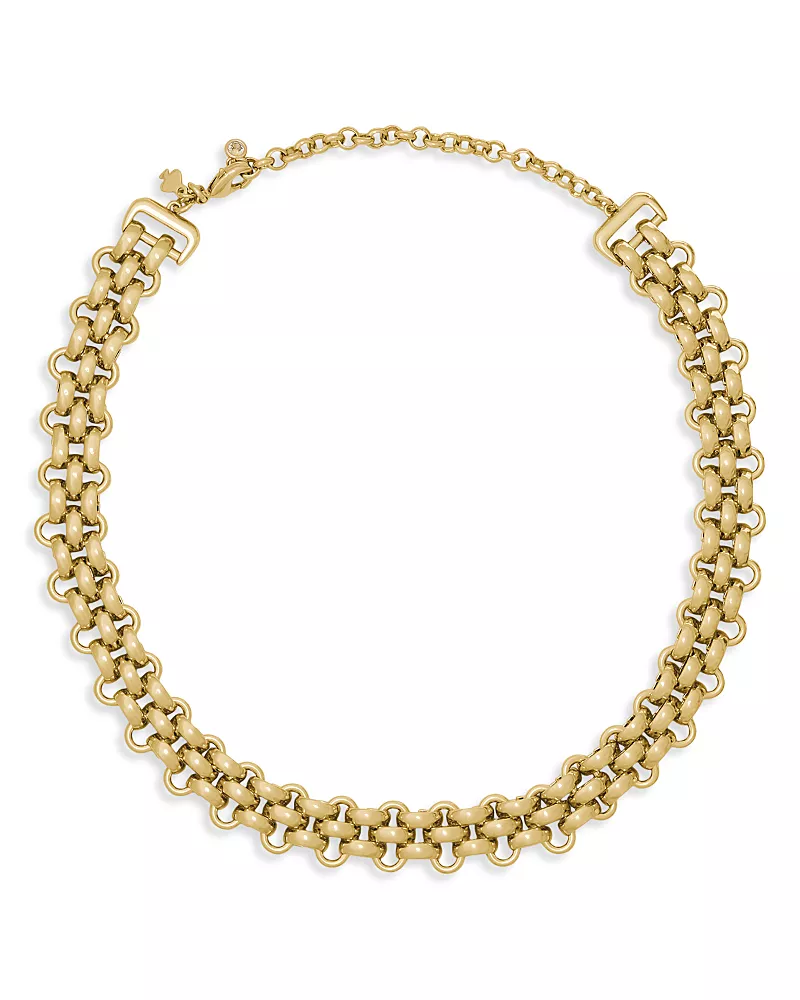 kate spade new york Chain Reaction Choker Necklace, 14