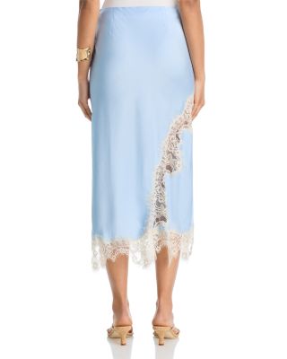 Lace Inset Top & Lace Inset Skirt