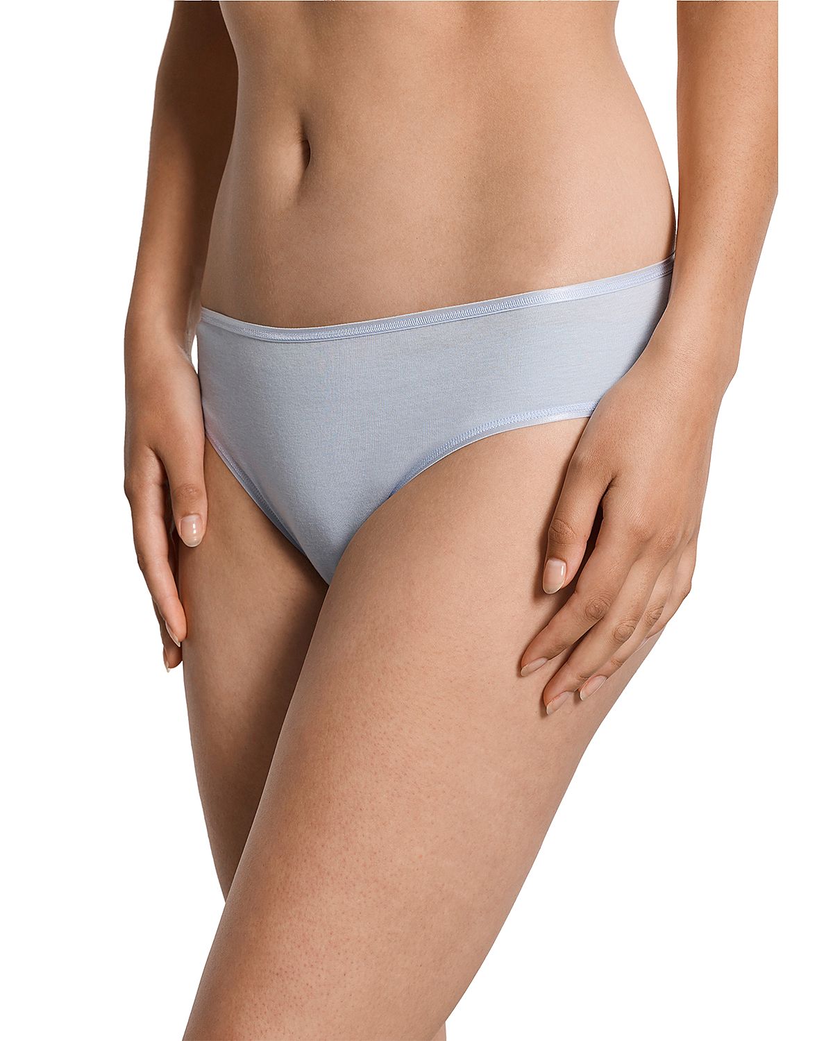 Hanro Cotton Seamless High-Cut Full Briefs