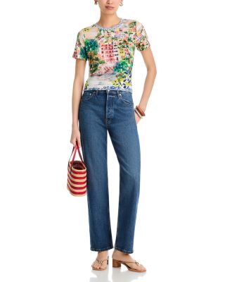 The Janie Favorite Short Sleeve Crewneck Tee