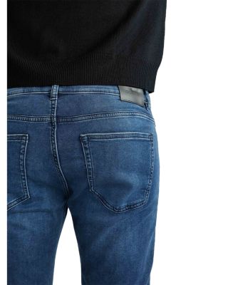Nick Slim Fit Ultimate Knit Jeans in Stream 
