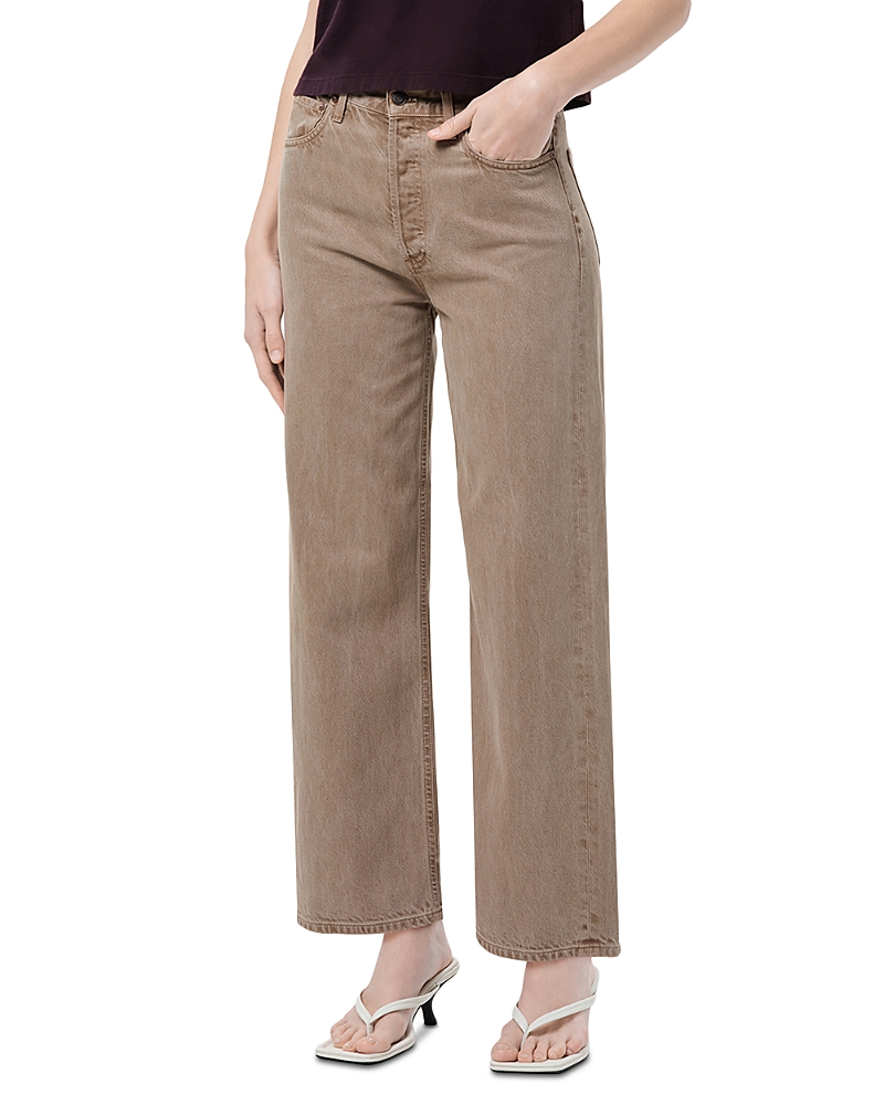 Agolde Ren High Rise Wide Leg Jeans in Trail