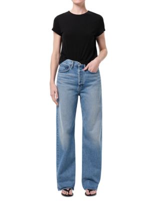 Vintage Loose Low Rise Jeans in Outbreak - thumbnail 4