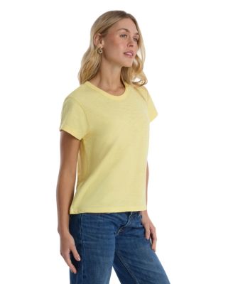 Short Sleeve Baby Fit Shrunken Crew Tee