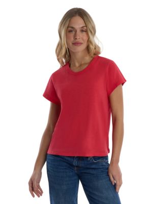 Short Sleeve Baby Fit Shrunken Crew Tee