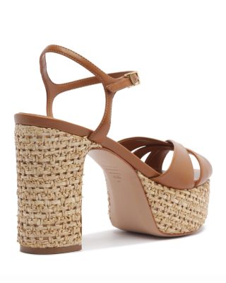 Women's Keefa Raffia Espadrille Platform Sandals