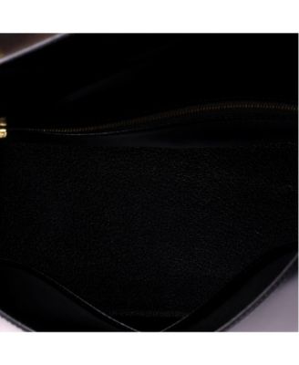 Kelly 32 Handbag Black Box Calf with Gold Hardware