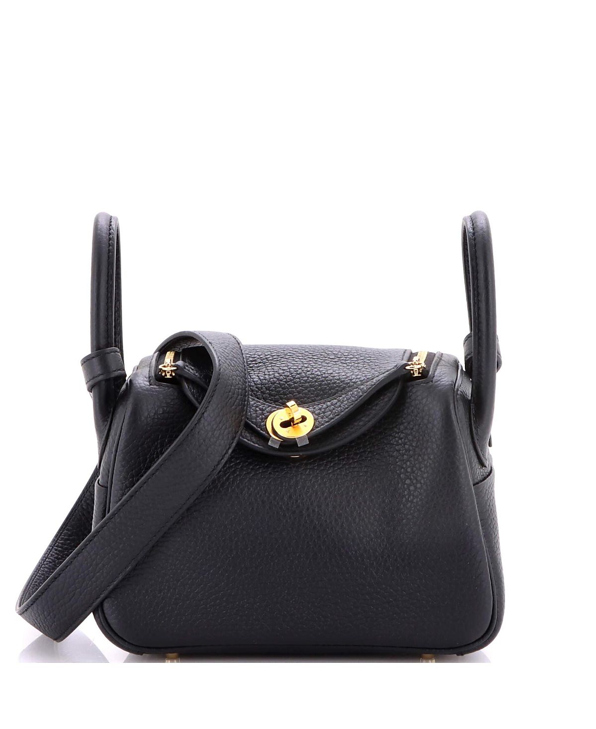 Pre-Owned HERMES Mini Lindy Bag Clemence