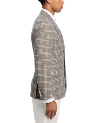 Slim Fit Check Blazer