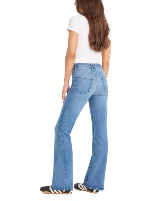 Soft Tech Good Classic High Rise Bootcut Jeans in Indigo1238 - thumbnail 3