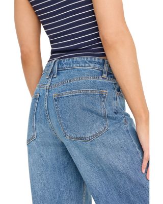 Vintage High Rise Wide Leg Jeans in Indigo1237