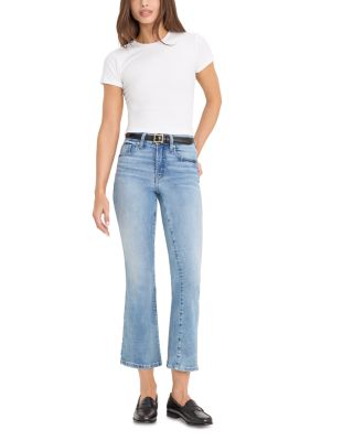 Good Legs High Rise Ankle Mini Boot Jeans in Indigo1293