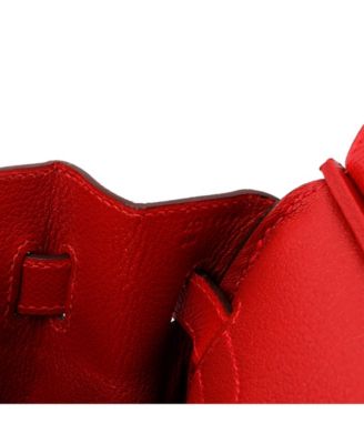 Birkin 30 Handbag Red Epsom with Gold Hardware