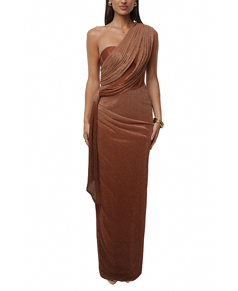 Jluxlabel Celestina Draped Maxi Dress
