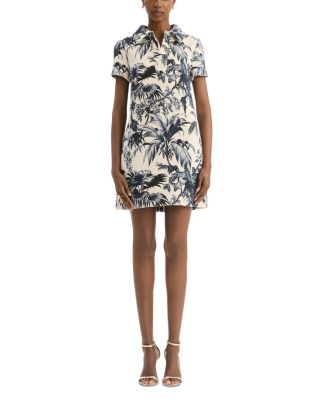 Short Sleeve Tweed Day Dress