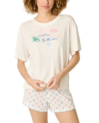 Tee Meet Me By The Seam Pajama Set 