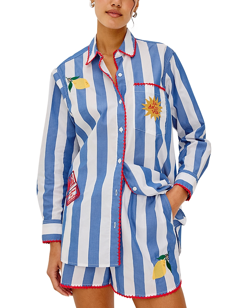 Rails Giadzy x Rails Elsa Embroidered Shirt