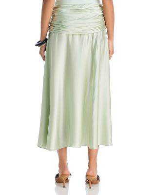 Gianna Draped Cover Up Midi Skirt