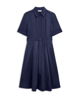 Brigitta Concealed Button Shirt Dress