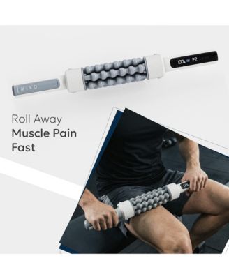 Swift Hands-Free Rolling Percussive Massager for Muscle Recovery, Tension Relief, and Relaxation