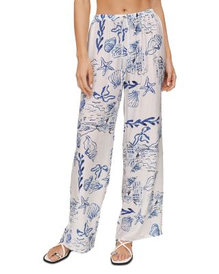Wide Leg Beach Pants