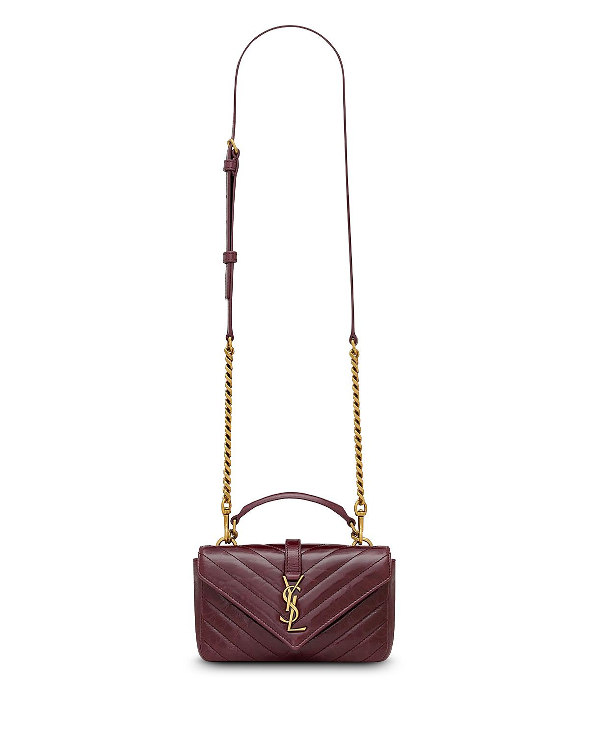 Saint Laurent College Mini Chain Bag