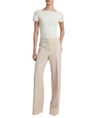  Camila Wide Leg Pant in Soft Stretch Crepe