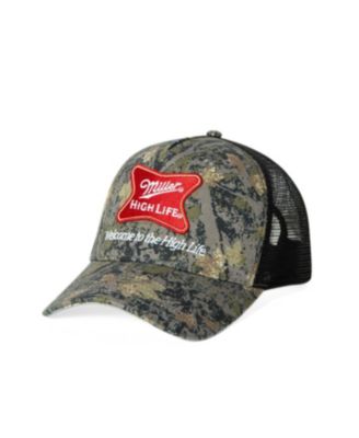  Miller High Life Camo Trucker Hat