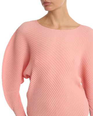 Misty Pleated Dolman Sleeve Top