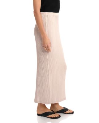 Pleated Maxi Skirt