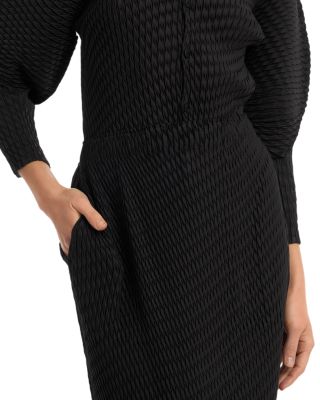Pleated Maxi Skirt