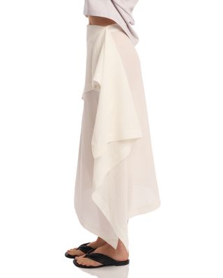 All Squares Asymmetrical Skirt