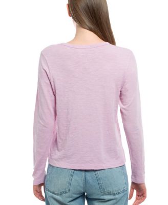 Long Sleeve Baby Fit Shrunken Crew Tee