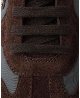  Men's Prax Suede And Re-Nylon Sneakers