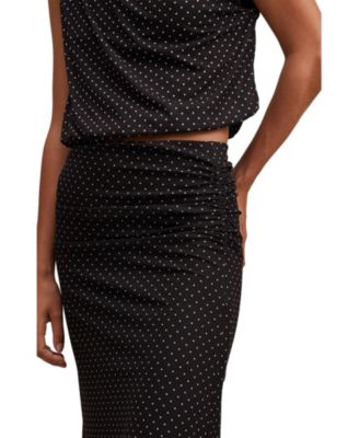  Women's Mimi Flute Maxi Skirt