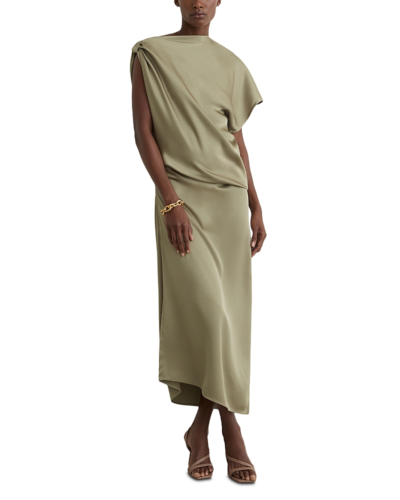 Reiss Draped Maxi Dress