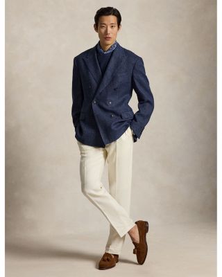 Tailored Fit Linen Suit Jacket