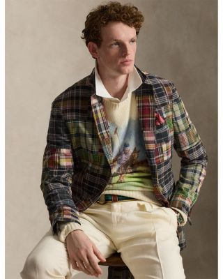Tailored Fit Patchwork Jacket