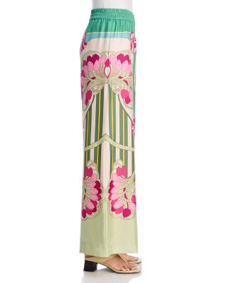 Silk Palazzo Pants