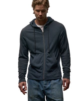 Vintage French Terry Zip Up Hoodie