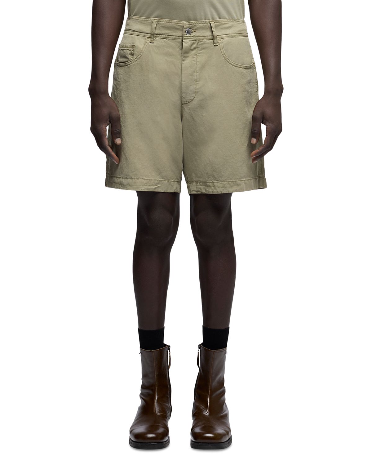 7 For All Mankind Loose Fit Hybrid Jogger Shorts