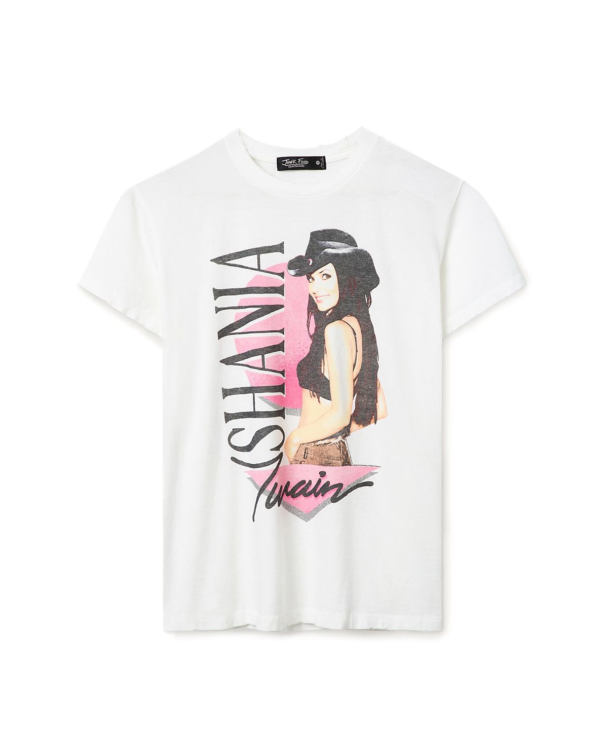 Junk Food Clothing Women's Shania Twain Cowgirl Vintage Tee